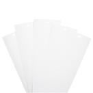 Ripas verticais de substituição para persianas FTTIKI PVC branco 82,5 cm