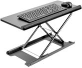 Riser de teclado VIVO DESK-V000P Scissors Lift 27 polegadas preto
