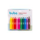 Risque e Apague Giz Caneta 10 Cores Buba para Banho Paredes Criativo Infantil Não Tóxico Risque e Apague Giz Caneta 10 Cores Buba para Banho Paredes Criativo Infantil Não Tóxico