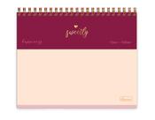Risque e rabisque Cadersil sweetly espiral 80 folhas Risque e rabisque Cadersil sweetly espiral 80 folhas