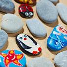 River Rocks para pintura PGN 40 grandes de 5 a 10 cm para crianças