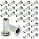 Rivet Nuts Moicstiy Steel Multi Grip 25 unidades M8 x 1,5 mm