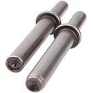 Rivet Set Abuff Pneumatic Air Rivet Hammer, 2 peças para haste de 0,401"