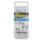 Rivets Surebonder Steel, 5 mm de diâmetro, 6 mm, alça de 15 peças Rivets Surebonder Steel, 5 mm de diâmetro, 6 mm, alça de 15 peças