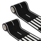 Road Track Tape ZICRO Black, 4 polegadas de largura x 10 m de comprimento, pacote com 2 crianças