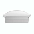 Roaster em Porcelana c/Tampa Branco 35x23x14cm Germer