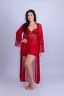 Robe de Renda Bicolor Longo Luxury - Stella Bernardi