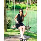 Robe Feminino Rayane Preto Vairelli