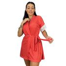 Robe Feminino Roupão Kimono c/ Renda nas Mangas 030EST