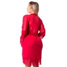 Robe Luiza em Tule e Renda Bicolor - Conforto e Sensualidade