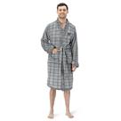 Robe Masculino Leve de Flanela NFL Raiders Cinza Northwest