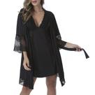Robe Microfibra Renda