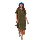 Robe Slowtide Digs, bolso de poncho com capuz de algodão felpudo