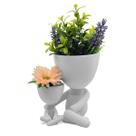 Robert Plant (Bob) Mãe e Filho - Vaso Decorativo
