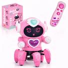 Robo Aranha Controle Remoto Dançarino Luz Som Infantil Brinquedo Interativo Presente Criança Kizumba