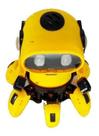 Robô Aranha Dançarino Brinquedo Com Som E Luz(Amarelo)