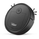 Robo Aspirador de Po Portatil Automatico 1200PA Recarregavel Preto Robo Aspirador de Po Portatil Automatico 1200PA Recarregavel Preto