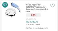 Robô aspirador Robô aspirador