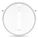 Robô Aspirador Ropo Laser Slim Branco 7,6cm Altura Aspira e Passa Pano Navegação a Laser App