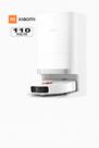 Robô Aspirador Xiaomi Inteligente Vacuum X20 Plus Wi-Fi Passa Pano Base Autolimpante Branco 110V