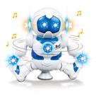 Robô Brinquedo Robot Series Lunar Gira e Toca Musica Luzes