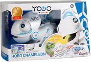 Robô Camaleão com Controle Remoto e Luzes Coloridas - Fun Robô Camaleão com Controle Remoto e Luzes Coloridas - Fun