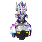 Robo Dançarino Brinquedo Musical Emite Luzes 3d Gira Dança