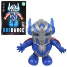 Robô Dançarino de Brinquedo Gira 360 Graus com Luzes e Som Prime - Ark Toys