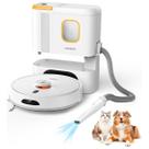 Robô de Limpeza Robot Base de autoLimpeza Aspirador versão Com 3D Radar a laser Sistema de navegação Newpet Robô de Limpeza Robot Base de autoLimpeza Aspirador versão Com 3D Radar a laser Sistema de navegação Newpet