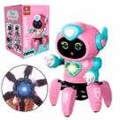 Robô Lady Face Digital Interativo Infantil Dançante Som Luz Castela
