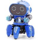Robot Toy Shxx Six-claw Electric Dance com música pop leve