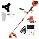 Roçadeira 75CC a Gasolina 3x1 com Trimmere Corrente NK750S2PRO KIt Completo Alta Potência Profissional