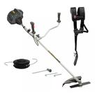 Roçadeira À Gasolina 44,8cc Branco Elite Br220 Profissional