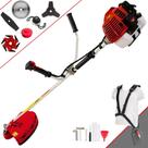 Roçadeira À Gasolina Kawashima KW43L 43cc 1,7HP Para Todos os Tipos de Trabalhos Com Carretel de Nylon + Lâmina 2 Pontas + Lâmina 3 Pontas + Lâmina 6 Pontas + Lâmina 40 Dentes de Vídea + Trimmer Roçadeira À Gasolina Kawashima KW43L 43cc 1,7HP Para Todos os Tipos de Trabalhos Com Carretel de Nylon + Lâmina 2 Pontas + Lâmina 3 Pontas + Lâmina 6 Pontas + Lâmina 40 Dentes de Vídea + Trimmer