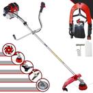 Roçadeira À Gasolina Toyama RT52-L 52cc 2HP 10.000rpm Com Carretel + Lâmina 2 Pontas + Lâmina 3 Pontas + Lâmina 6 Pontas + Disco 40 Dentes Vídea