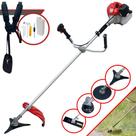 Roçadeira Anmax CG430P TB À Gasolina 43cc 2Hp de Potência 9.000rpm Motor 2T Completa Com 4 Opções de Corte Lâmina 2 Pontas, Lâmina 3 Pontas, Lâmina Disco 80 Dentes e Carretel de Nylon