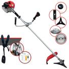 Roçadeira Aparador de Grama À Gasolina Anmax CG430P 43cc 2HP 9.000rpm 5 Em 1 Com Carretel + Faca 2 Pontas + Faca 3 Pontas + Faca 40 Dentes + Disco de Aço Circular 38 Cerdas Roçadeira Aparador de Grama À Gasolina Anmax CG430P 43cc 2HP 9.000rpm 5 Em 1 Com Carretel + Faca 2 Pontas + Faca 3 Pontas + Faca 40 Dentes + Disco de Aço Circular 38 Cerdas
