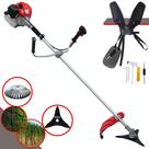 Roçadeira Aparador de Grama Anmax CG430-P À Gasolina 43cc 2HP de Potência 9.000rpm Com 4 Opções de Corte Lâmina Facão + Lâmina 3 Pontas + Escova de Aço Circular + Carretel de Nylon Roçadeira Aparador de Grama Anmax CG430-P À Gasolina 43cc 2HP de Potência 9.000rpm Com 4 Opções de Corte Lâmina Facão + Lâmina 3 Pontas + Escova de Aço Circular + Carretel de Nylon