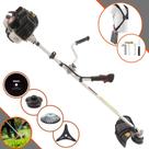 Roçadeira Aparador de Grama Lateral À Gasolina Kawashima KW52LE 52cc 2T 2,5HP 10.000rpm Multifuncional Completa 4 Em 1 Com Carretel de Nylon + Faca 3 Pontas + Faca 80 Dentes + Escova de Aço Giratória Roçadeira Aparador de Grama Lateral À Gasolina Kawashima KW52LE 52cc 2T 2,5HP 10.000rpm Multifuncional Completa 4 Em 1 Com Carretel de Nylon + Faca 3 Pontas + Faca 80 Dentes + Escova de Aço Giratória