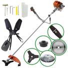 Roçadeira Aparador de Grama Máquina de Cortar Grama Tekna RL520AC Completa Com Carretel Nylon e Lâmina 3 Pontas + Disco de Corte 40 Dentes + Lâmina 2 Pontas + Escova Abrasiva Roçadeira Aparador de Grama Máquina de Cortar Grama Tekna RL520AC Completa Com Carretel Nylon e Lâmina 3 Pontas + Disco de Corte 40 Dentes + Lâmina 2 Pontas + Escova Abrasiva