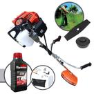Roçadeira Bipartida Á Gasolina Terra GRHB-430 43cc 1,7HP 12.000rpm Robusta, Potente e de Alta Performance Modelo Completo Com ÓLEO TOYAMA 2T