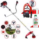 Roçadeira Com Sistema Anti-Vibração À Gasolina Toyama RT52L 52cc 2HP Alta Performance Com Carretel de Nylon + Kit 7 Opções de Corte + ÓLEO STIHL 2T Roçadeira Com Sistema Anti-Vibração À Gasolina Toyama RT52L 52cc 2HP Alta Performance Com Carretel de Nylon + Kit 7 Opções de Corte + ÓLEO STIHL 2T