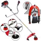 Roçadeira Com Sistema Anti-Vibração Toyama RT43L 2T 43cc 1,7HP Com Carretel de Nylon + Lâmina 2 Pontas + Lâmina 3 Pontas + Lâmina 80 Dentes + Escova