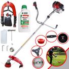 Roçadeira Com Sistema Anti-Vibração Toyama RT43L À Gasolina 2T 43cc 1,7HP 10.000rpm Multifuncional Completa Com 5 Opções de Cortes + ÓLEO STIHL 8017