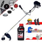 Roçadeira Com Sistema Antivibração À Gasolina Toyama RT43LB25A 43cc 1,7HP Alta Rotação Com Carretel Nylon e Kit 7 Opções de Corte + EPI + ÓLEO TOYAMA Roçadeira Com Sistema Antivibração À Gasolina Toyama RT43LB25A 43cc 1,7HP Alta Rotação Com Carretel Nylon e Kit 7 Opções de Corte + EPI + ÓLEO TOYAMA