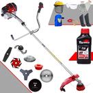 Roçadeira Com Sistema Antivibração À Gasolina Toyama RT52L 52cc 2HP Alta Rotação Com Carretel Nylon e Kit 7 Opções de Corte + EPI + ÓLEO TOYAMA 2T Roçadeira Com Sistema Antivibração À Gasolina Toyama RT52L 52cc 2HP Alta Rotação Com Carretel Nylon e Kit 7 Opções de Corte + EPI + ÓLEO TOYAMA 2T