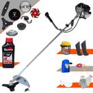Roçadeira Com Sistema Antivibração À Gasolina Toyama TBC43H 43cc 1,7HP Alta Rotação Com Carretel Nylon e Kit 7 Opções de Corte + EPI + ÓLEO TOYAMA 2T Roçadeira Com Sistema Antivibração À Gasolina Toyama TBC43H 43cc 1,7HP Alta Rotação Com Carretel Nylon e Kit 7 Opções de Corte + EPI + ÓLEO TOYAMA 2T