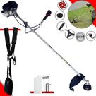 Roçadeira Com Sistema Antivibração Profissional À Gasolina Toyama RT43LB-25A 2 Tempos 43cc 1,7HP 10000rpm Completa Multifunções Com 6 Opções de Cortes Roçadeira Com Sistema Antivibração Profissional À Gasolina Toyama RT43LB-25A 2 Tempos 43cc 1,7HP 10000rpm Completa Multifunções Com 6 Opções de Cortes