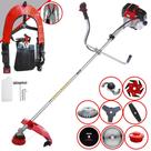 Roçadeira Com Sistema Antivibração Toyama RT52L À Gasolina 2T 52cc 2HP 10.000rpm Profissional Completa Com Carretel de Nylon + 7 Opções de Corte Roçadeira Com Sistema Antivibração Toyama RT52L À Gasolina 2T 52cc 2HP 10.000rpm Profissional Completa Com Carretel de Nylon + 7 Opções de Corte