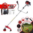 Roçadeira Com Sistema Antivibração Toyama RT52L À Gasolina 2T 52cc 2HP Alta Rotação Ideal Para Todos os Tipos de Trabalhos Com 6 Opções de Cortes